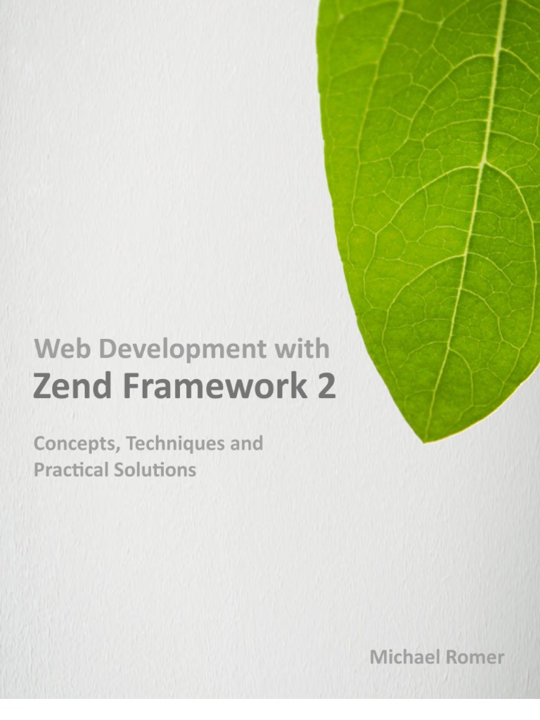 Web Development With Zend Framework 2 (2013) | PDF | Php | Model–View ...