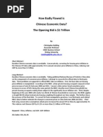 Download How Badly Flawed is Chinese Economic Data - 1 Trillion and Over Hit to GDP by zerohedge SN159966243 doc pdf