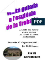 Cartell Visita Trobada