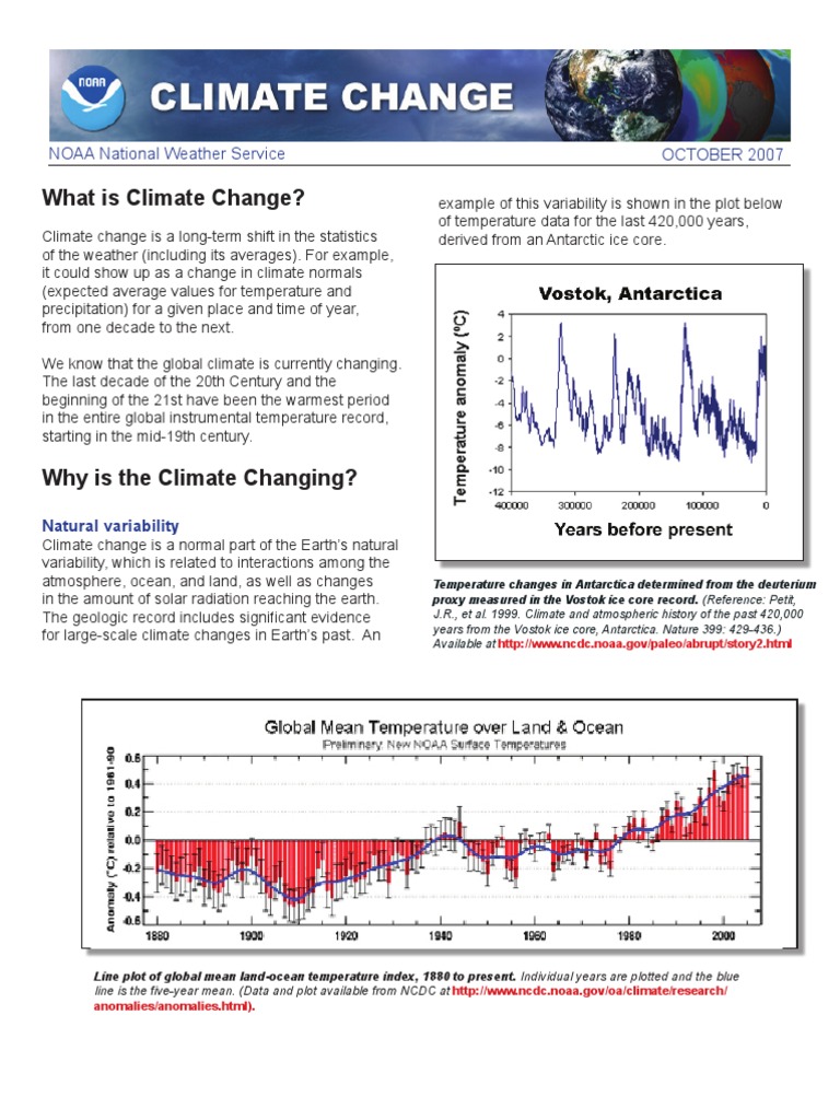 Climate Change | PDF