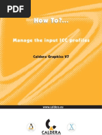 HowTo - Manage The Input ICC Profiles