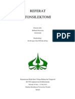 Referat Tonsilektomi