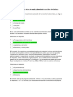 Evaluación Nacional Administración Pública