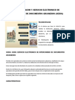 Teledespacho y Servicio Electronico de Intercambio de Documentos Aduaneros