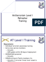 U.S. Army Antiterrorism Level I