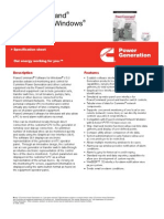 Powercommand Software For Windows (PCW 5.0) : Description Features