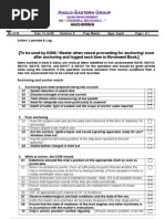 Anchoring and What Precautions to Take