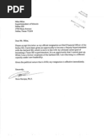 Dallas ISD resignation letters