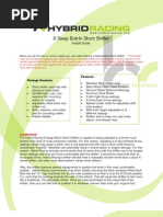 Download K-Swap Bolt-In Shifter Install Guide by Hybrid Racing SN16006625 doc pdf