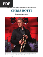 Download Chris Botti the Joffrey Ballet and Elvis Lives Playbill by LiedCenterNe SN160074190 doc pdf