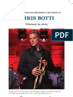 Chris Botti, The Joffrey Ballet, and Elvis Lives Playbill