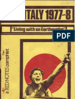 Italy1977-8 - Living With an Earthquake - Red Notes