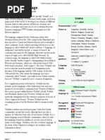 Download CursoDeYiddishcomar - Yiddish Language Wikipedia in english by Curso De Yiddish SN160091667 doc pdf