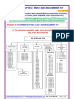 ISO 27001 2005 Document Kit