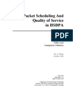 Packet Scheduling and Quality of Service in HSDPA