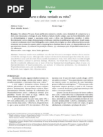 Artigo Científico - Acne e Dieta - Verdade ou Mito