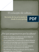 El Concepto de Cultura