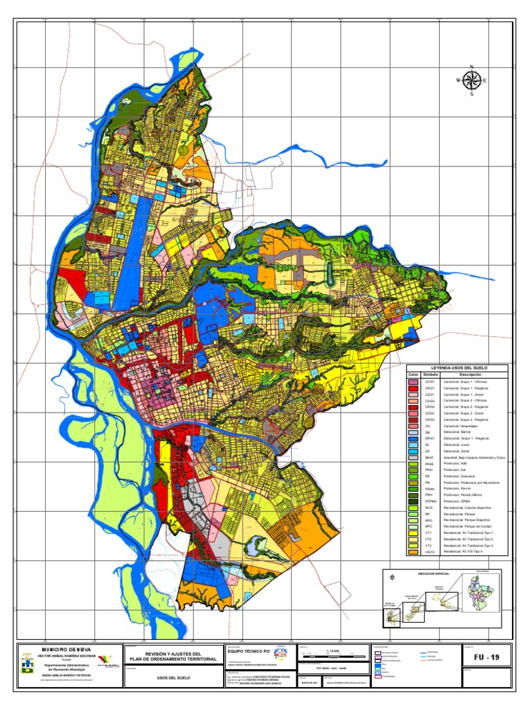 Mapa Plano Usos Del Suelo Neiva PDF