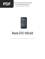 Download Tutorial Root ZTE v8110 by ifakorede SN160116776 doc pdf