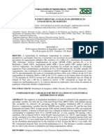 Variáveis complementares para avaliação da distribuição longitudinal de sementes