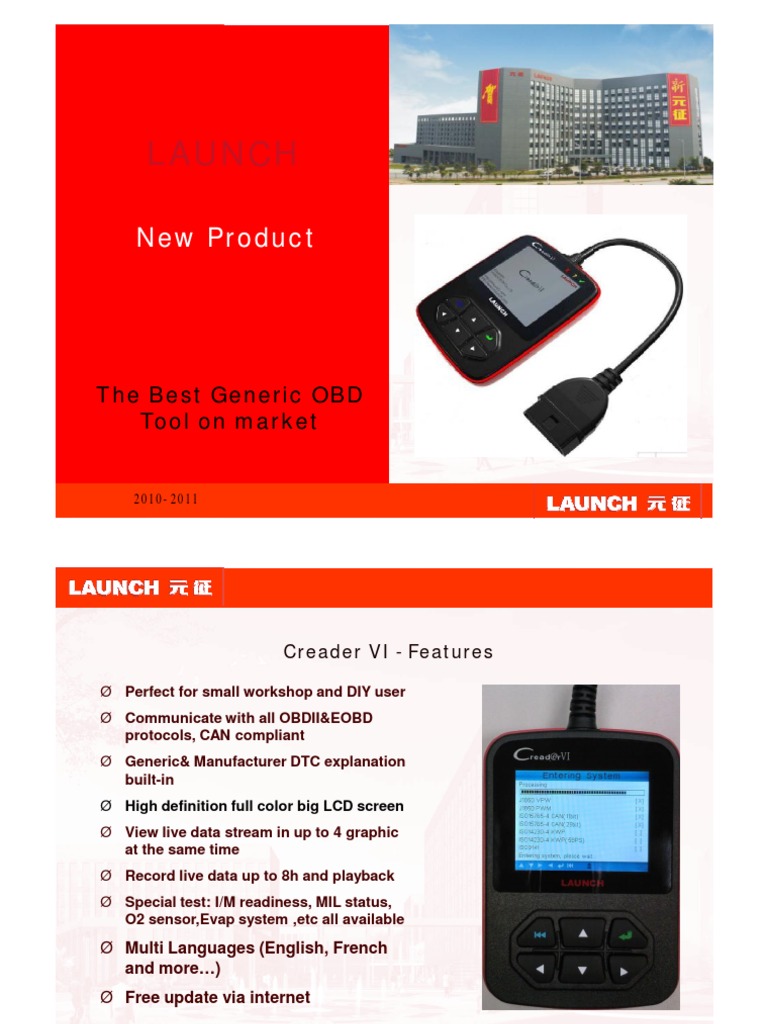 Creader VI Launch Overview | PDF | Business | Technology & Engineering