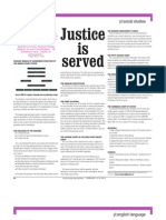 Justice Is Served: Yl:social Studies