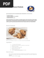 Como Fazer Banana Flambada