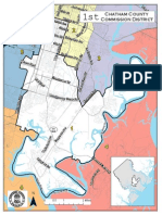 Chatham County District 1 Map