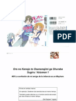 Ore No Kanojo To Osananajimi Ga Shuraba Sugiru Novela 1 Prologo (Completo)
