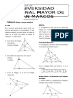 Geometría 02 TRIÁNGULO (Lineas y Puntos Notables)