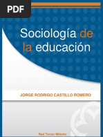 Sociologia de La Educacion (ALIAT UNIVERSIDADES)