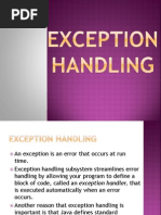 Exception Handling