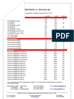 Prefa Orlov Cenník PDF