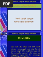 Integriti Dalam Pendidikan 1