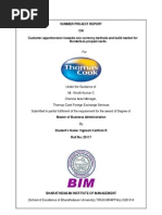Project Report On Multicurrency Forex Card Of Thomas Cook Foreign - 