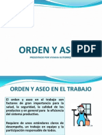 Capacitación Orden y Aseo