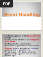 Event Handling