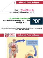 The CELL (I) : Physiology of For Pre-Medic Mesir (July 2013)