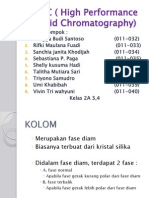 HPLC (High Performance Liquid Chromatography)