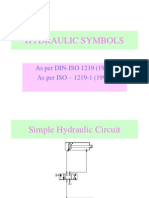 Hydraulic Symbols: As Per DIN-ISO 1219 (1978) As Per ISO - 1219-1 (1991)