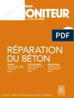 RÉPARATION  BETON