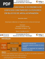 ANÁLISE FUNCIONAL E ECONÓMICA DE EDIFÍCIOS COM PAREDES - 2