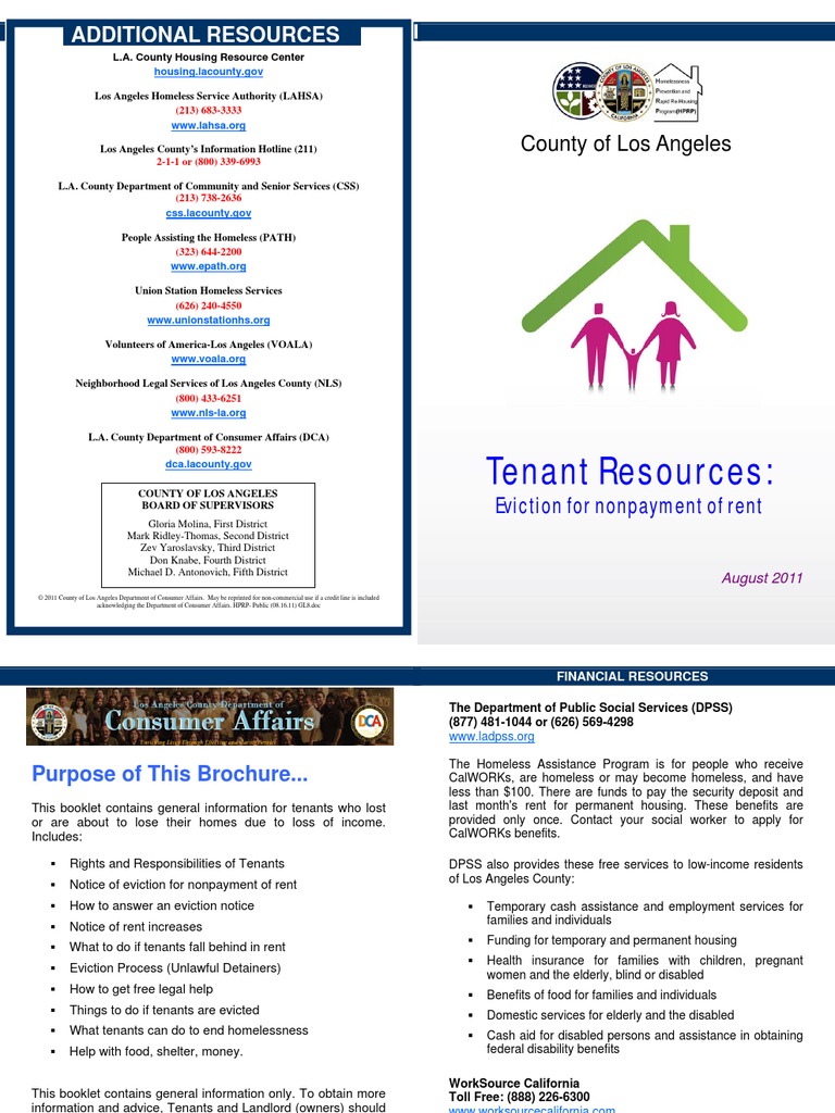 Tenants Facing Eviction | PDF | Eviction | Homelessness