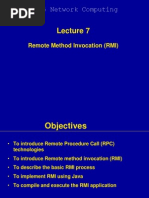 Lecture 7 _New- Remote Method Invocation(1)