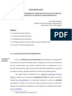 Fases procedimiento administrativo España