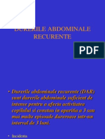 Durerile Abdominale Recurente