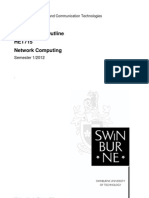 HET715 NetworkComputing Outline Sem 1 2012