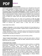 A Primeira Guerra Mundial