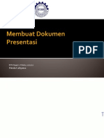 Membuat Dokumen Presentasi