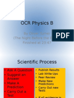 OCR Physics B